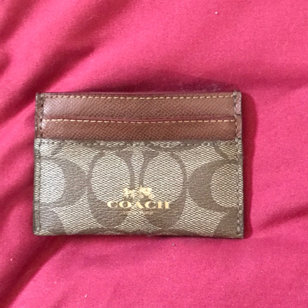 Coach credit card holder